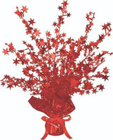 Beistle 15" Red Star Gleam N Burst Centerpiece (50806-R)