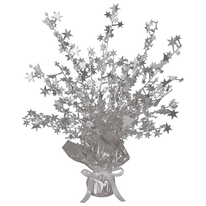 Beistle 15" Silver Star Gleam N Burst Centerpiece (50806-S) Beistle