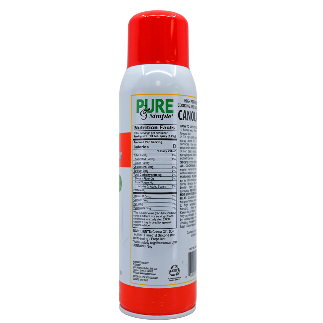 Pure & Simple 17 oz Cook & Bake Spray