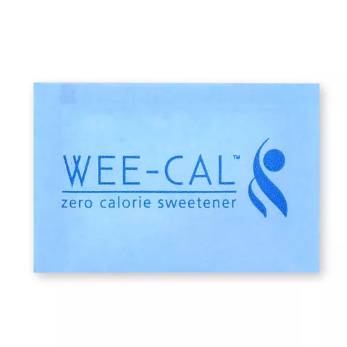Wee-Cal Aspartame Sweetener (Blue) Packets 2000/Case
