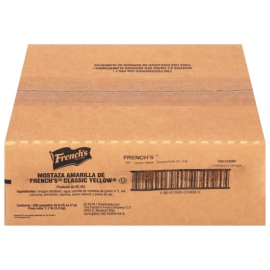 7 Gram Mustard Packets 500/Case