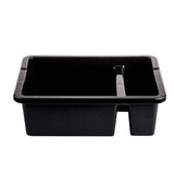 Tablecraft 1547B Divided Black Bus Box 7" Deep