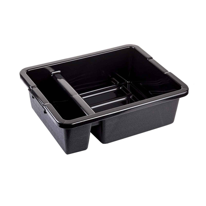 Tablecraft 1547B Divided Black Bus Box 7" Deep Tablecraft