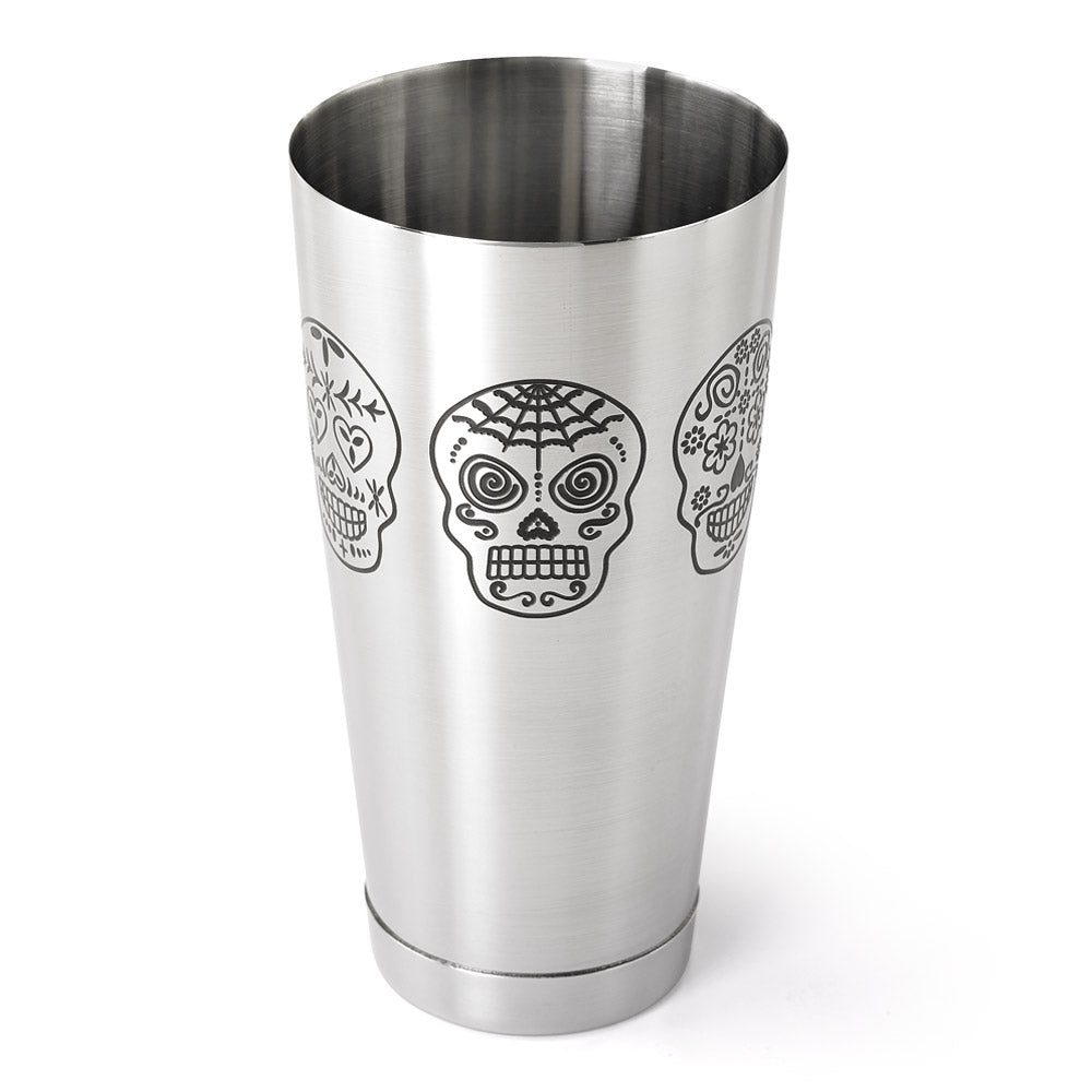 Barfly M37008SKU Skull Stainless Steel Bar Shaker 28 oz 6/Case Barfly