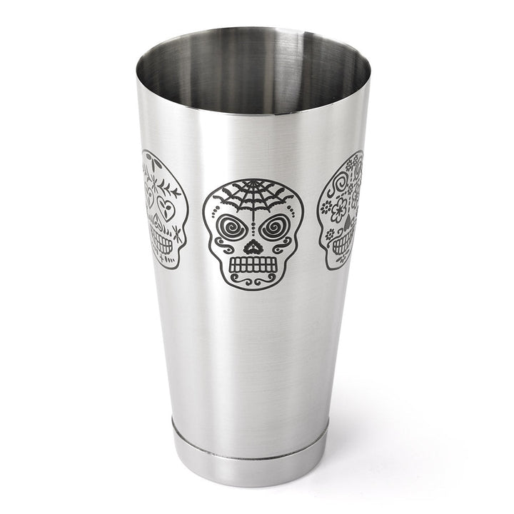Barfly M37008SKU Skull Stainless Steel Bar Shaker 28 oz 6/Case Barfly