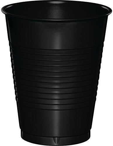 16 Oz Black Velvet Disposable Plastic Cups
