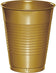 Creative Converting 16 Oz Glittering Gold Disposable Plastic Cups