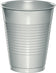 Creative Converting 16 Oz Shimmering Silver Disposable Plastic Cups