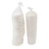 16 oz White Paper Food Container with LidShopAtDean