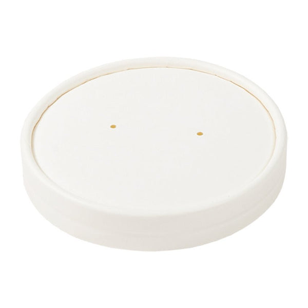 16 oz White Paper Food Container with LidShopAtDean