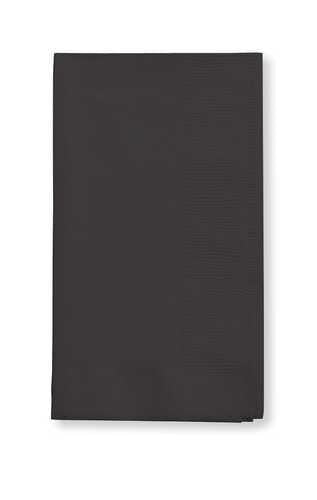 Creative Converting 16" X 16" Black Dinner Napkins Creative Converting