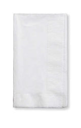 Creative Converting 16" X 12" White Dinner Napkins