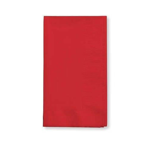 Creative Converting 16" X 16" Red Dinner Napkins Creative Converting