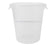 18 Qt Clear Round Food Container Uses Lid 5730 (5727-24)