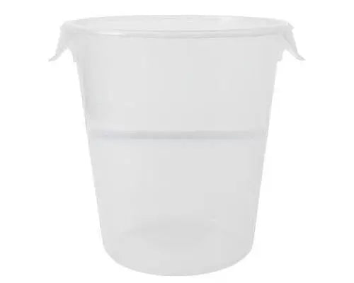 18 Qt Clear Round Food Container Uses Lid 5730 (5727-24) Rubbermaid