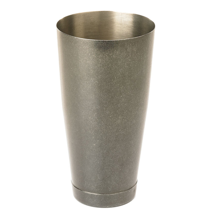 Barfly M37008VBK Vintage Black Stainless Steel Bar Shaker 28 oz 6/Case Barfly