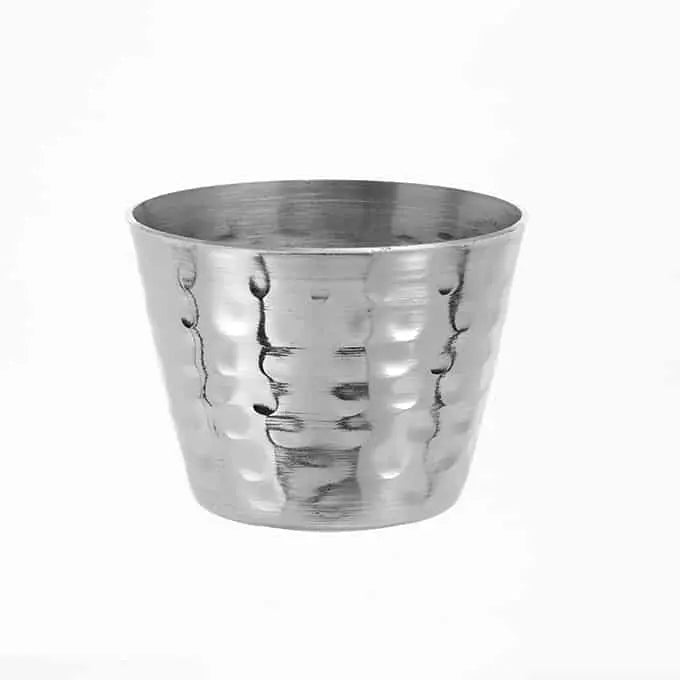 American Metalcraft 2 Oz Hammered Sauce Cup (HAMSC) American Metalcraft