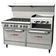 Southbend S60DD-2RR 60" 6 Burner Gas Range with Griddle/Broiler & 2 Standard Ovens