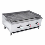 Sapphire 36 Inch Gas Radiant Charbroiler 90000 BTU SE-CCB36