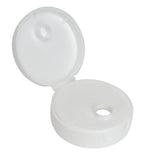 Tablecraft 200TC Hinged Top White for 38mm Squeeze Bottle 12/Dozen