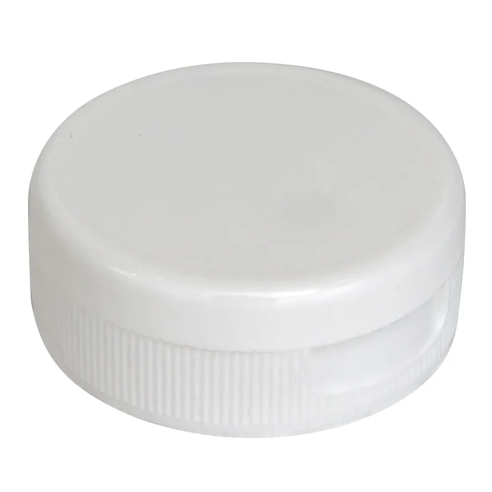 Tablecraft 200TC Hinged Top White for 38mm Squeeze Bottle 12/Dozen