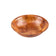 Tablecraft 206 6" Round Woven Wood Bowl
