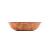 Tablecraft 208 8" Round Woven Wood Bowl