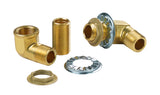 Krowne 21-190L Wall Faucet Mounting Kit, 1/2 NPT Brass, NSF