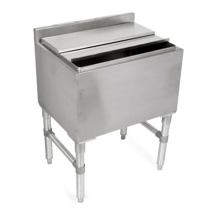 John Boos UBIB-1836-X 36" Insulated Underbar Ice Bin, 18" Width, With Cold Plate, 18GA Stainless Steel John Boos
