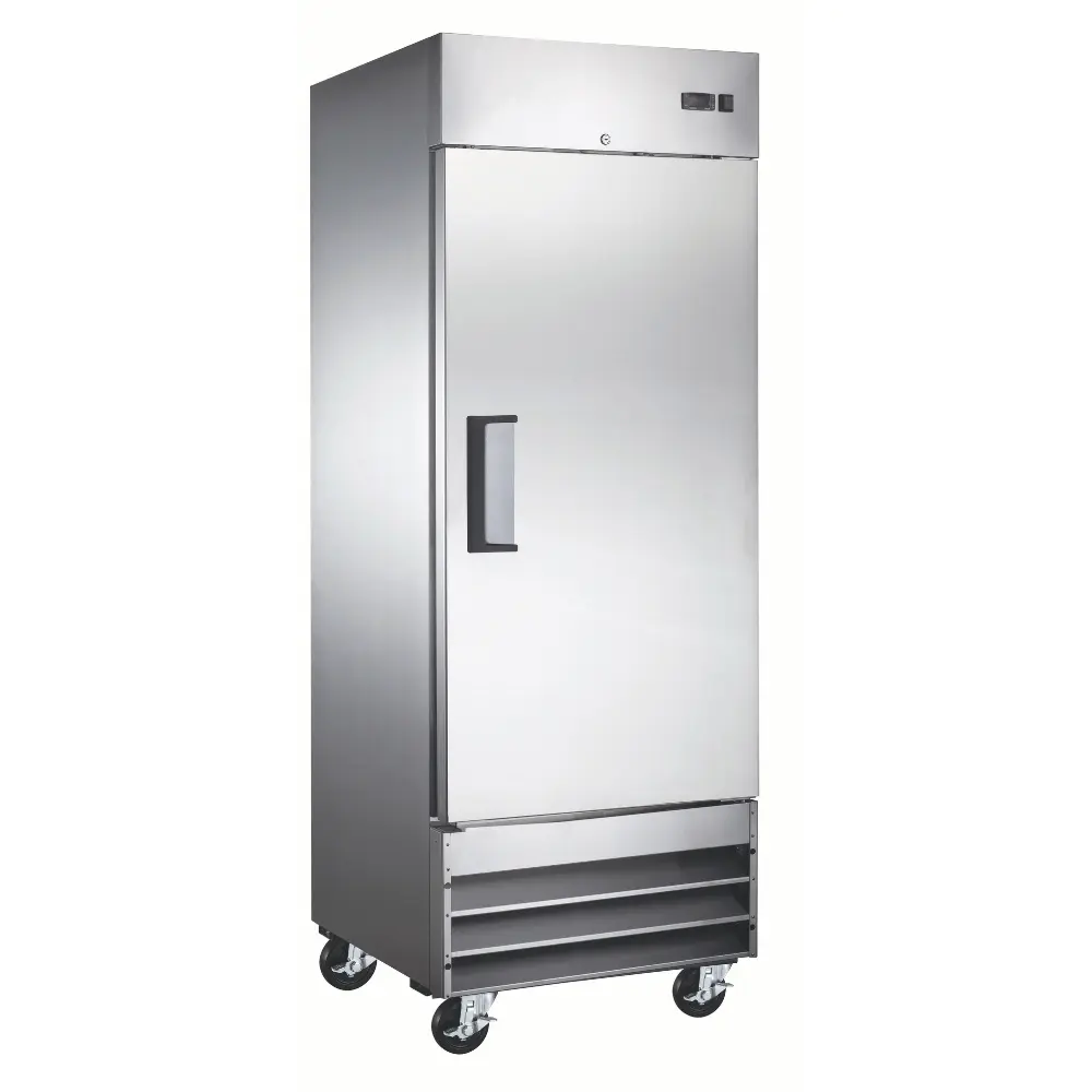 Mercator MF1 1 Door 23 Cu. Ft. Reach-In Stainless Steel Freezer
