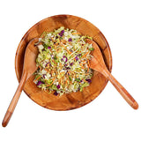 Tablecraft 212 12" Round Woven Wood Bowl