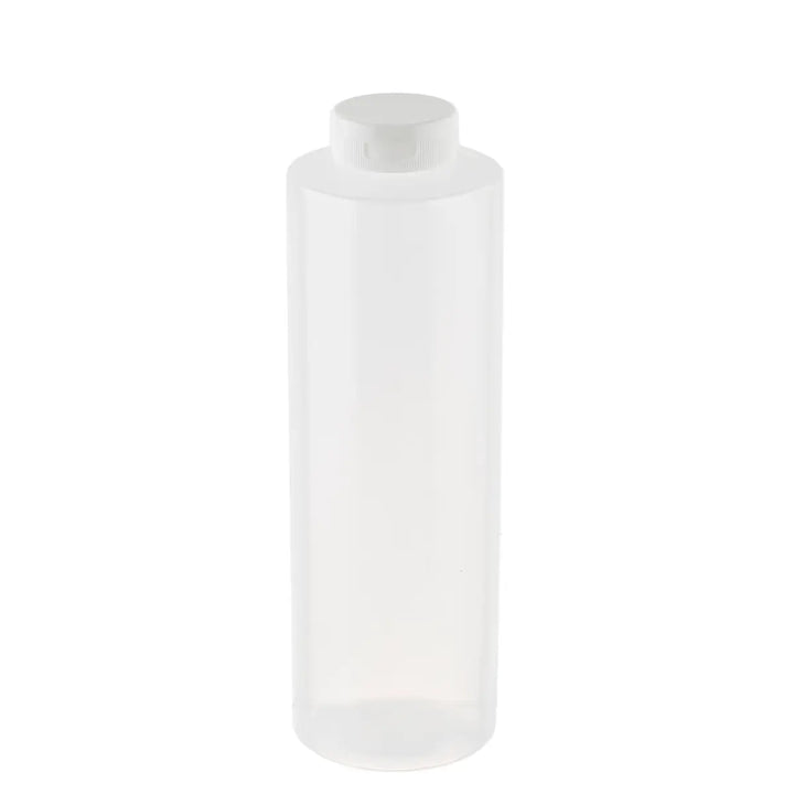 Tablecraft 2124C-1 24 Oz Hinged Clear Squeeze Bottle Tablecraft