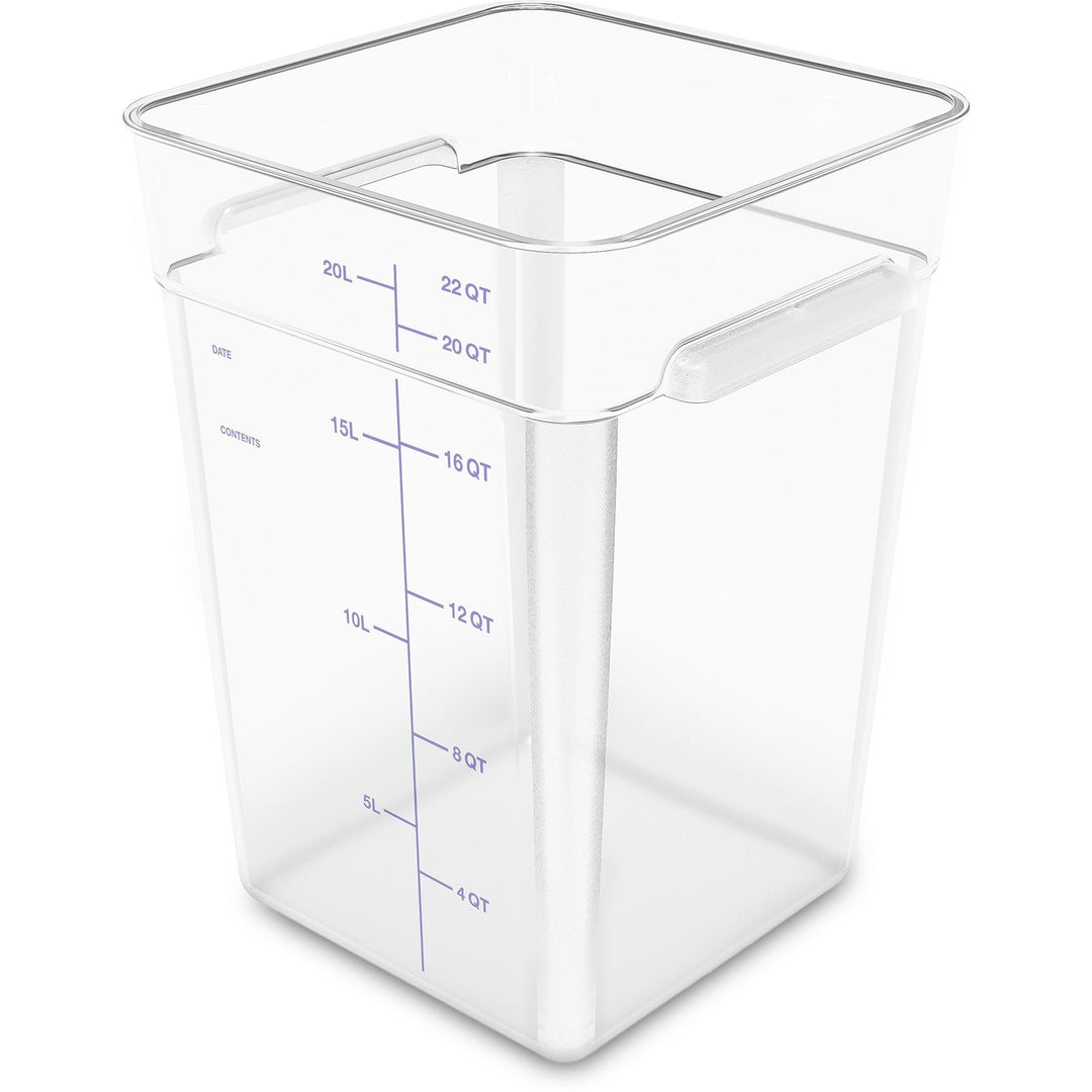 22 Qt Clear Food Storage Container (1195607)