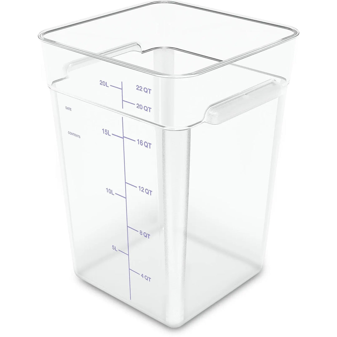 22 Qt Clear Food Storage Container (1195607) ShopAtDean