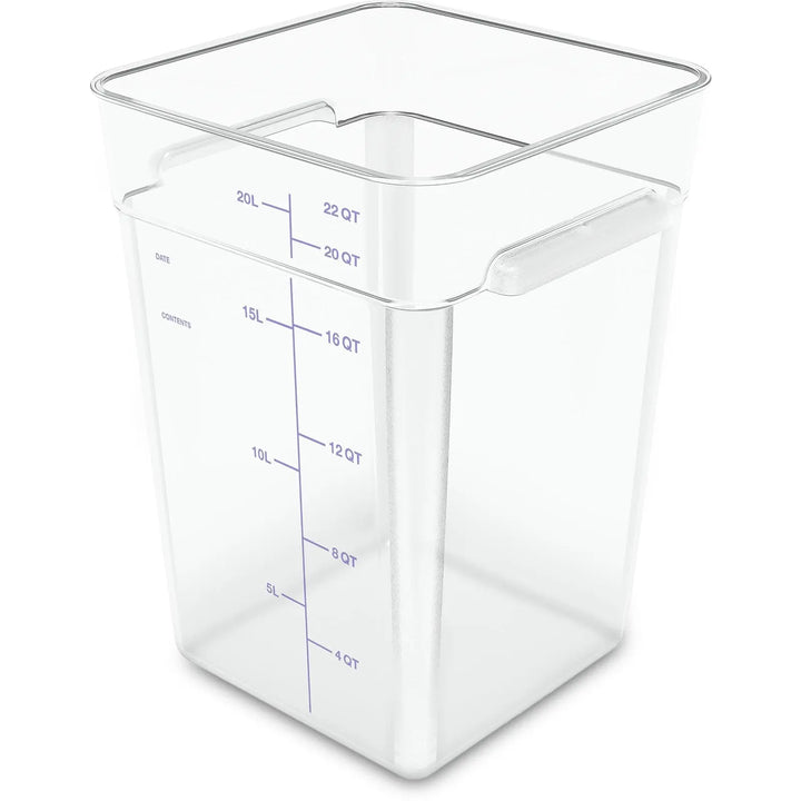 22 Qt Clear Food Storage Container (1195607) ShopAtDean