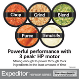 Hamilton Beach HBF600R Expeditor 3 HP Blender with 64 oz Jar