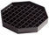Winco DT-60 6" Black Octagon Drip Tray