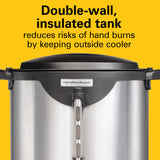 Hamilton Beach HCU100S Coffee Urn 100 Cup Stainless Steel