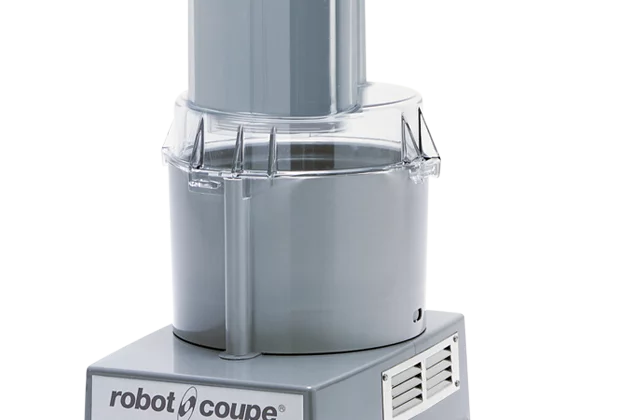 Robot Coupe R 101 P 2 qt Food Processor with 2 Discs and Vegetable Prep Lid Chute Robot Coupe