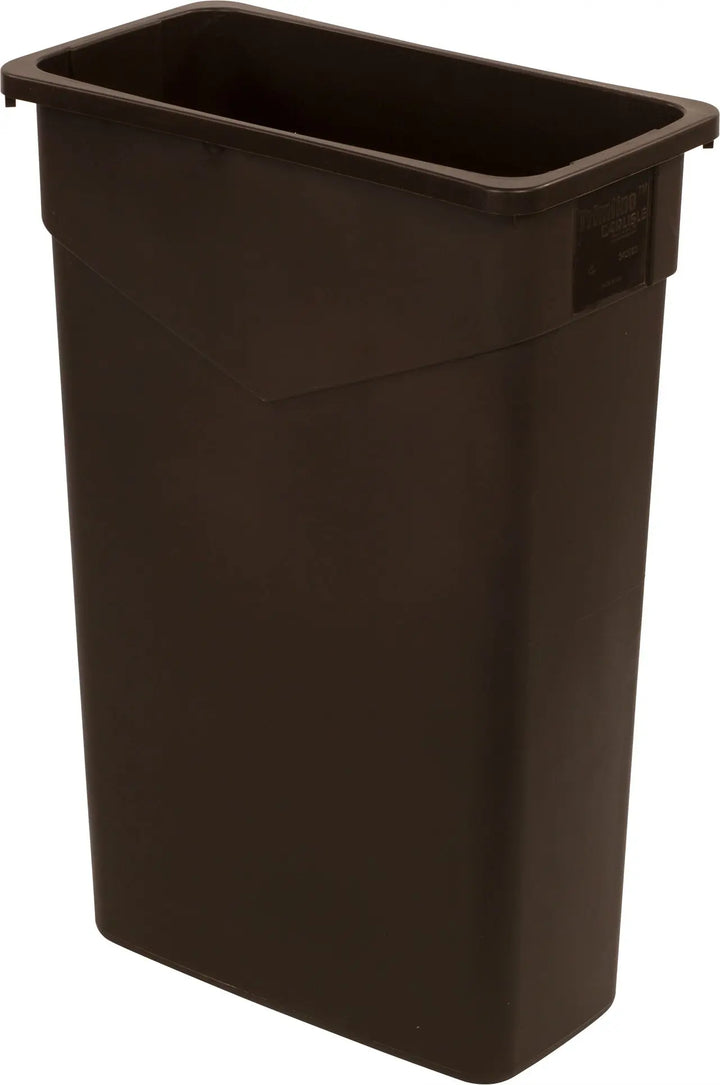 Carlisle 23 Gallon Brown Trimline Can (342023-69) Carlisle