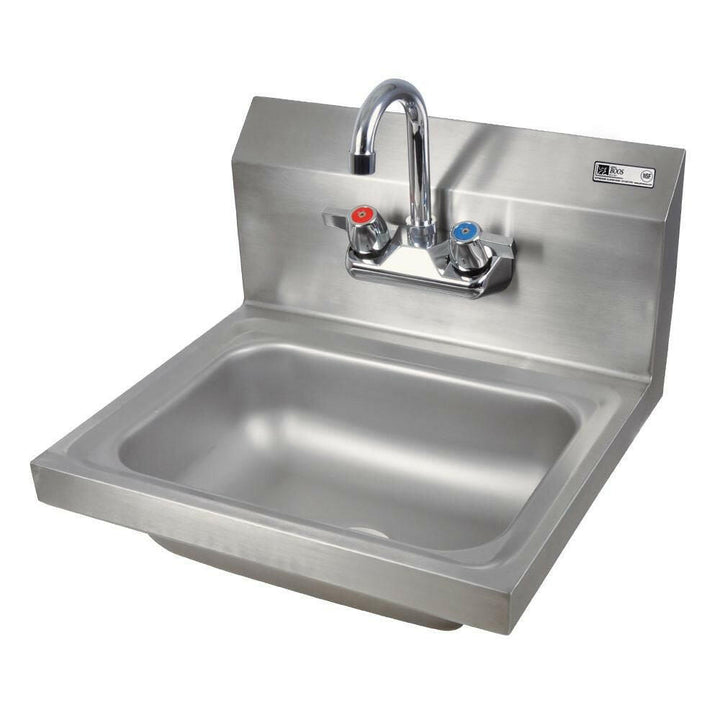 John Boos PBHS-W-1410-P Wall Mount Hand with 4" On Center Sink Faucet John Boos
