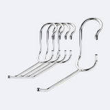 Polehooks SPH630 4" All Purpose Shelf Pole Hooks 5/Pack