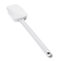 Tablecraft 2516 White Silicone Spoon Spatula 16.5"