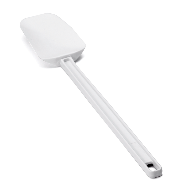 Tablecraft 2516 White Silicone Spoon Spatula 16.5" Tablecraft