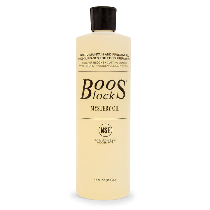 John Boos Block MYS-3-X 16 oz White Mystery Oil John Boos