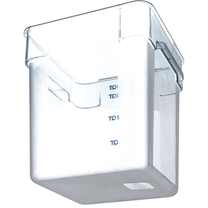 Carlisle 1072507 18 Qt Clear Food Storage Container