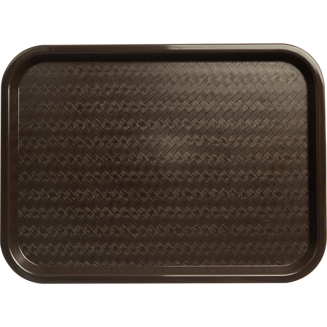 Carlisle CT121669 12" x 16" Fast Food Tray Brown