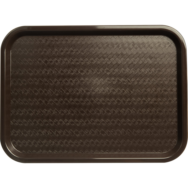 Carlisle CT121669 12" x 16" Fast Food Tray Brown