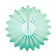 27" Light Blue Tissue Paper Fan