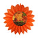27" Orange Fan with Colors of Fall Sign